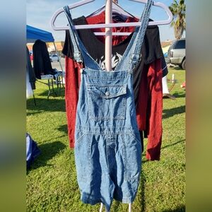 Vintage Old Navy Light Blue Denim Overalls